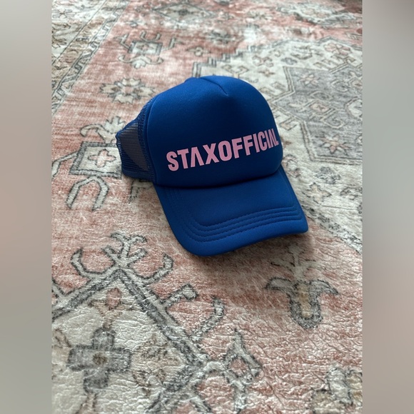 NWT StaxOfficail Trucker Hat with Logo